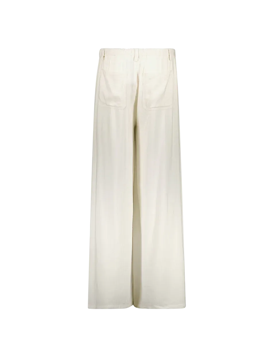 Ariel Wide Leg Trousers Natural