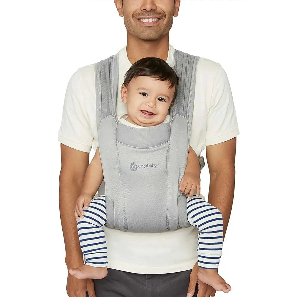 Baby Carrier Embrace - Air Mesh Soft Grey