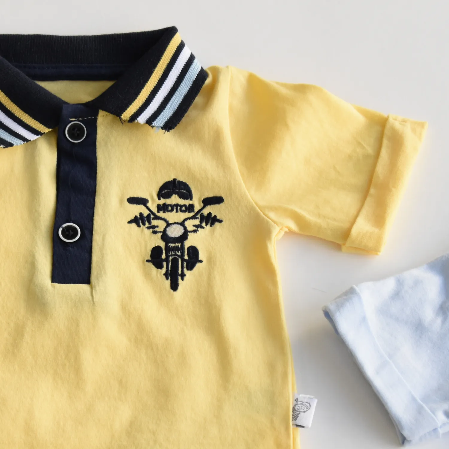 Born To Ride Boys Polo Set