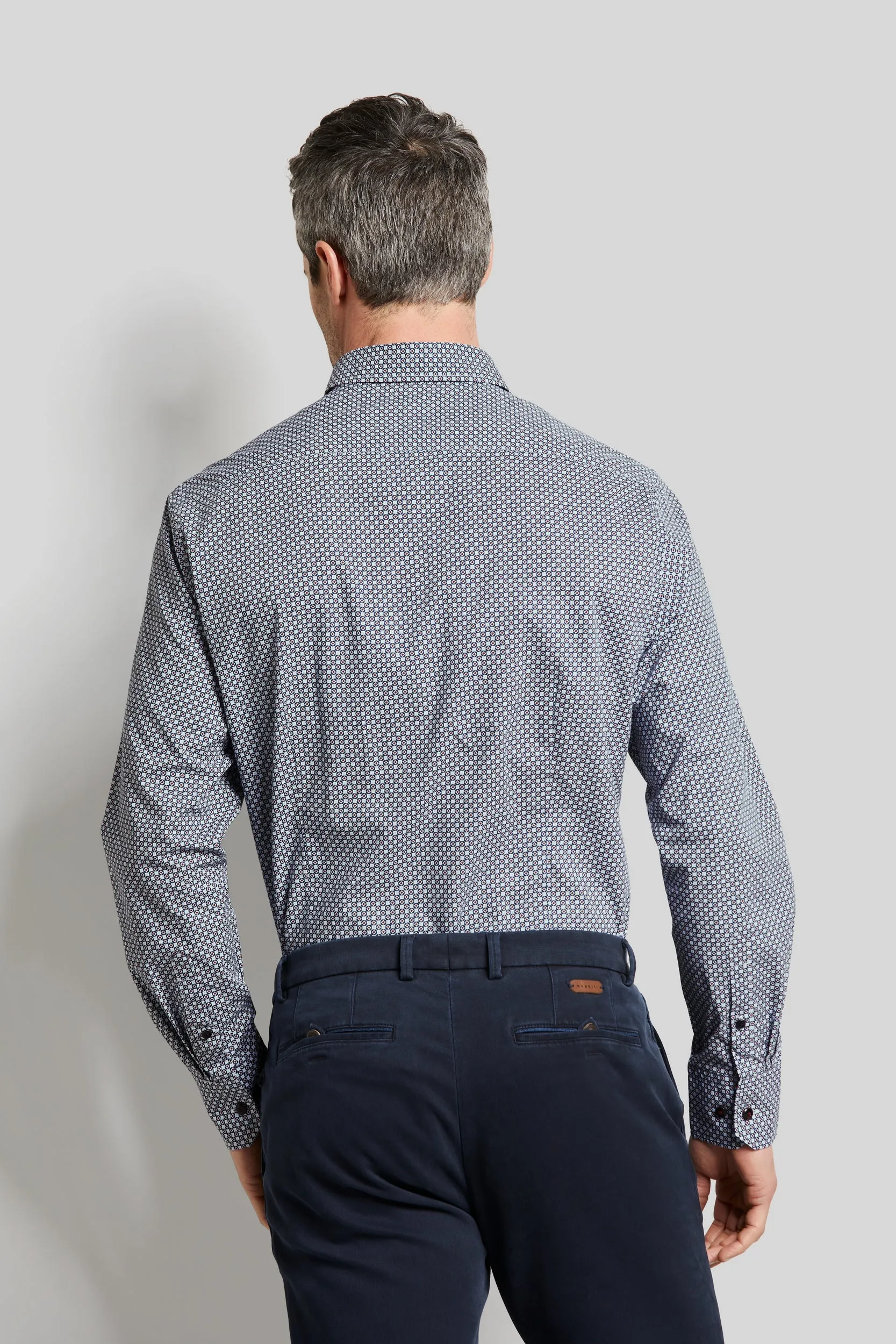 Bugatti Casual Shirt Pattern - Navy