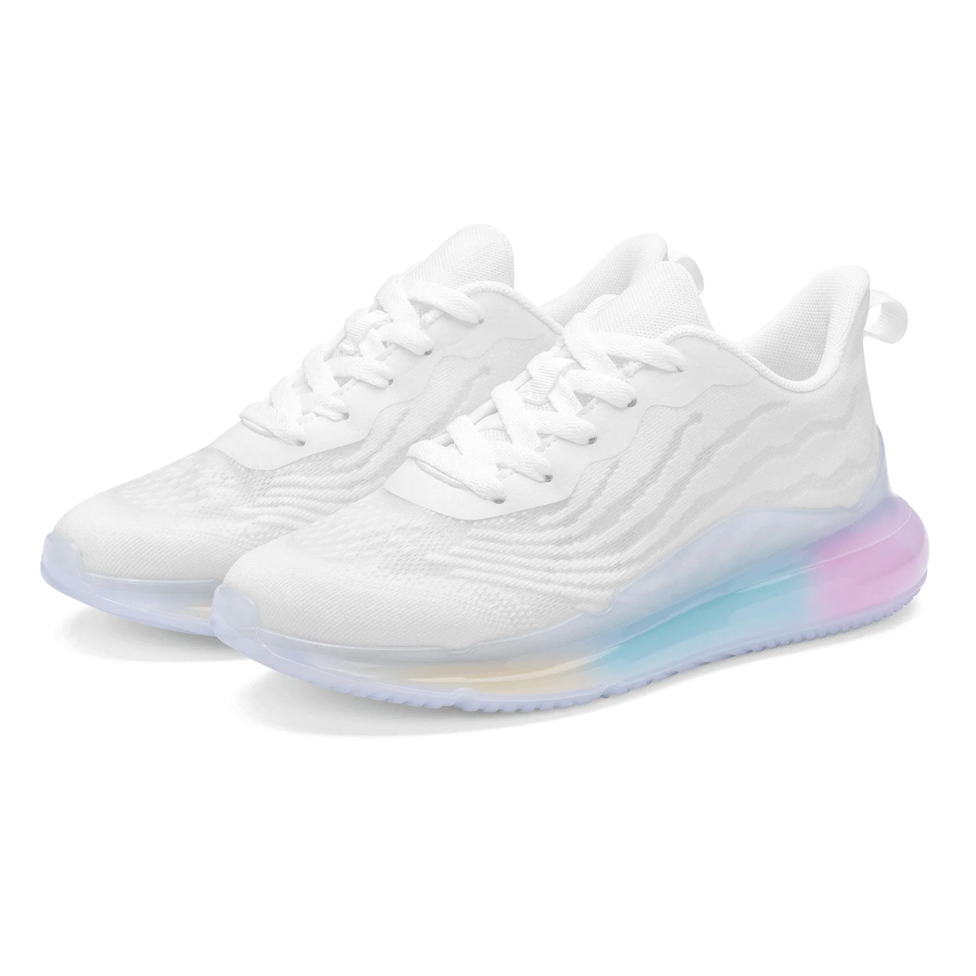 Create Your Own - Women's Sizes Rainbow Sole Running Shoes