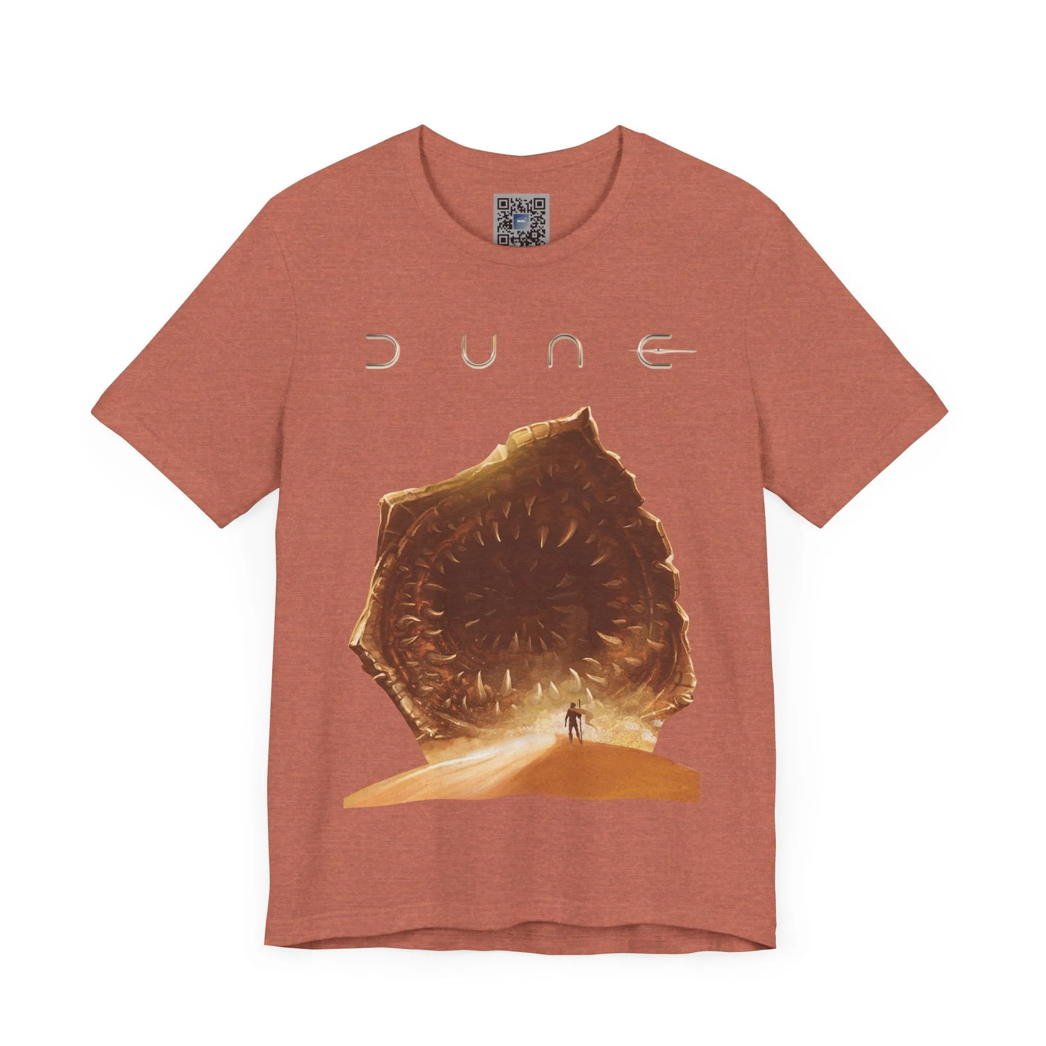 Dune Movie Sandworm Tee, Sci-Fi Film T-Shirt, Graphic Novel Shirt, Science Fiction Clothing, Retro Movie Fan Gift