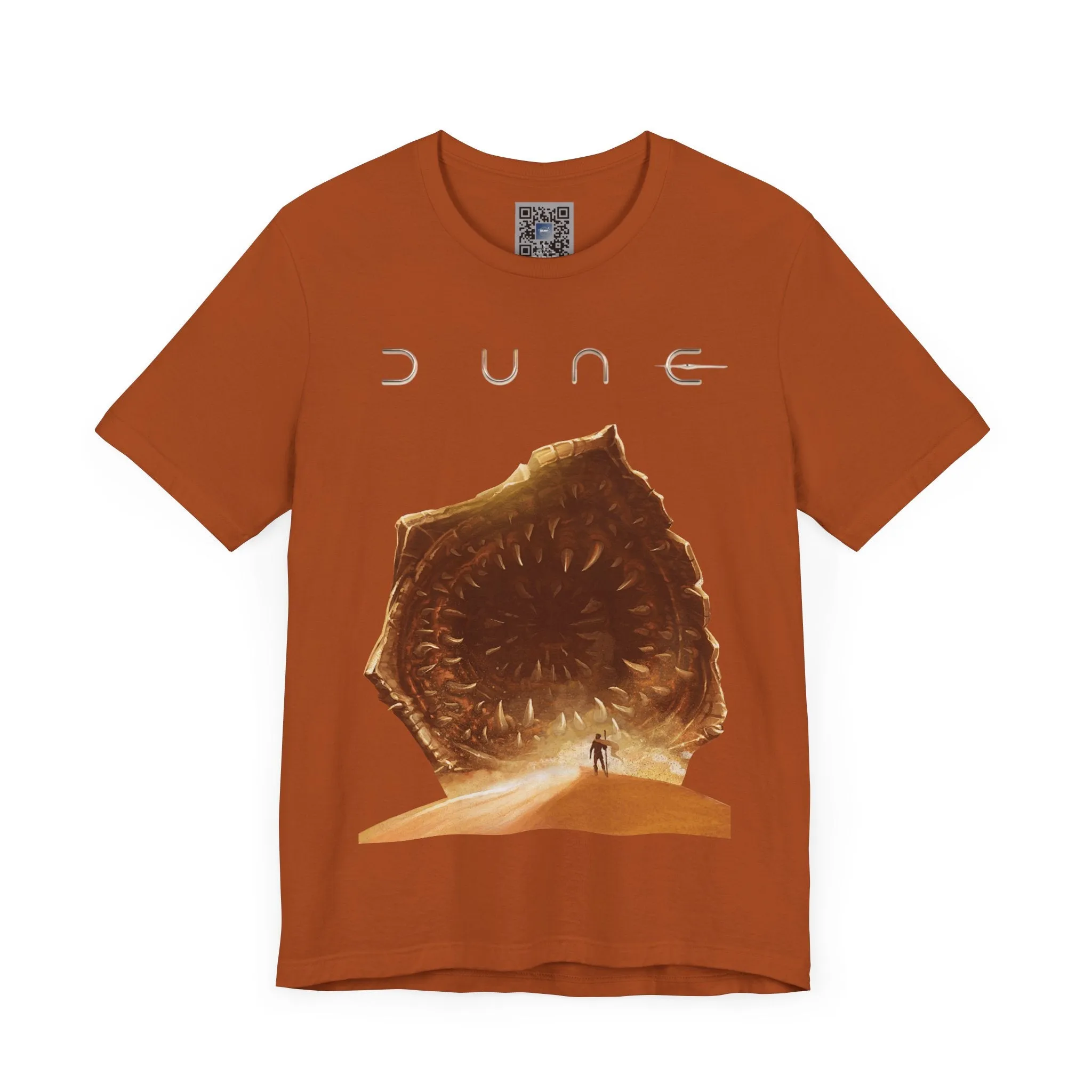 Dune Movie Sandworm Tee, Sci-Fi Film T-Shirt, Graphic Novel Shirt, Science Fiction Clothing, Retro Movie Fan Gift