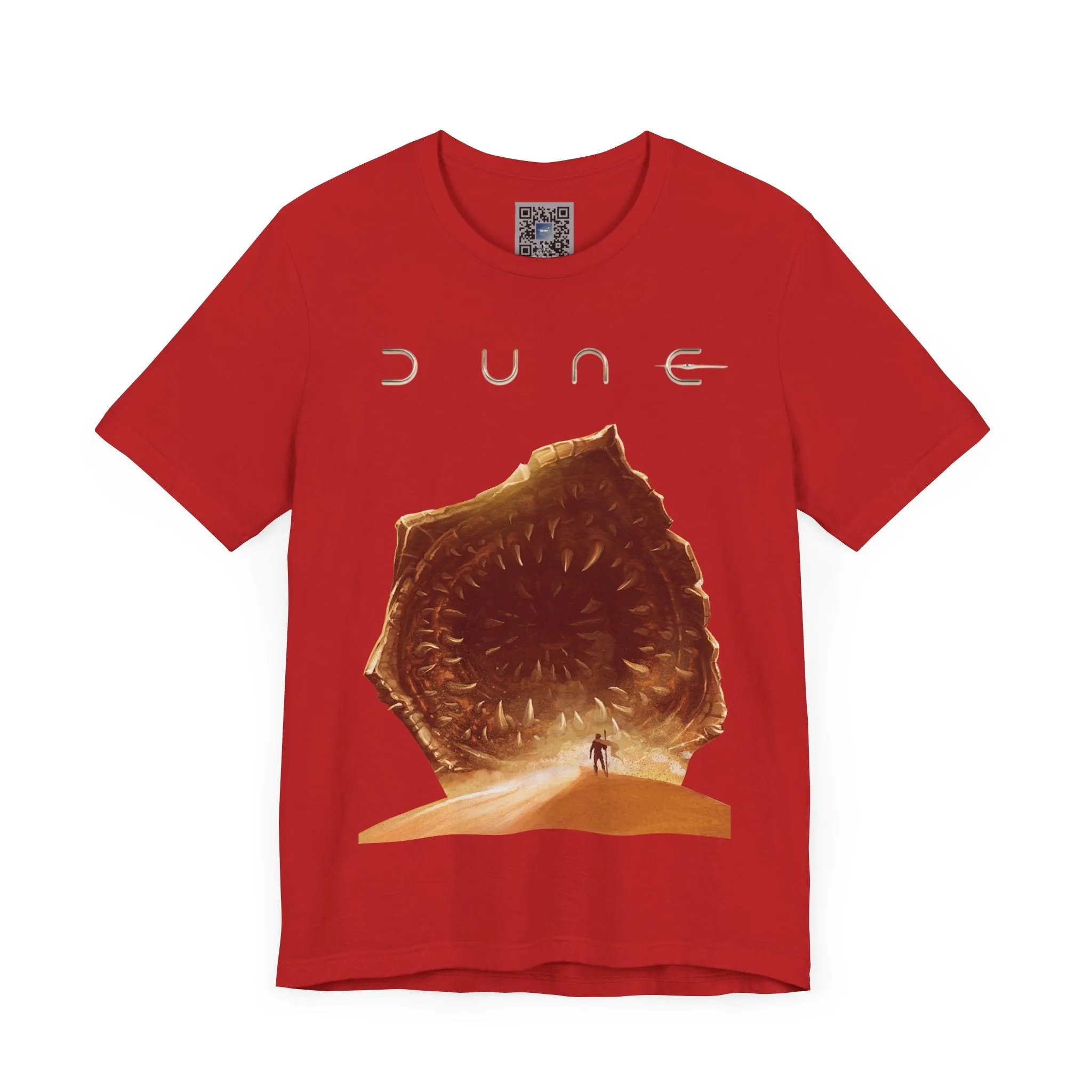 Dune Movie Sandworm Tee, Sci-Fi Film T-Shirt, Graphic Novel Shirt, Science Fiction Clothing, Retro Movie Fan Gift