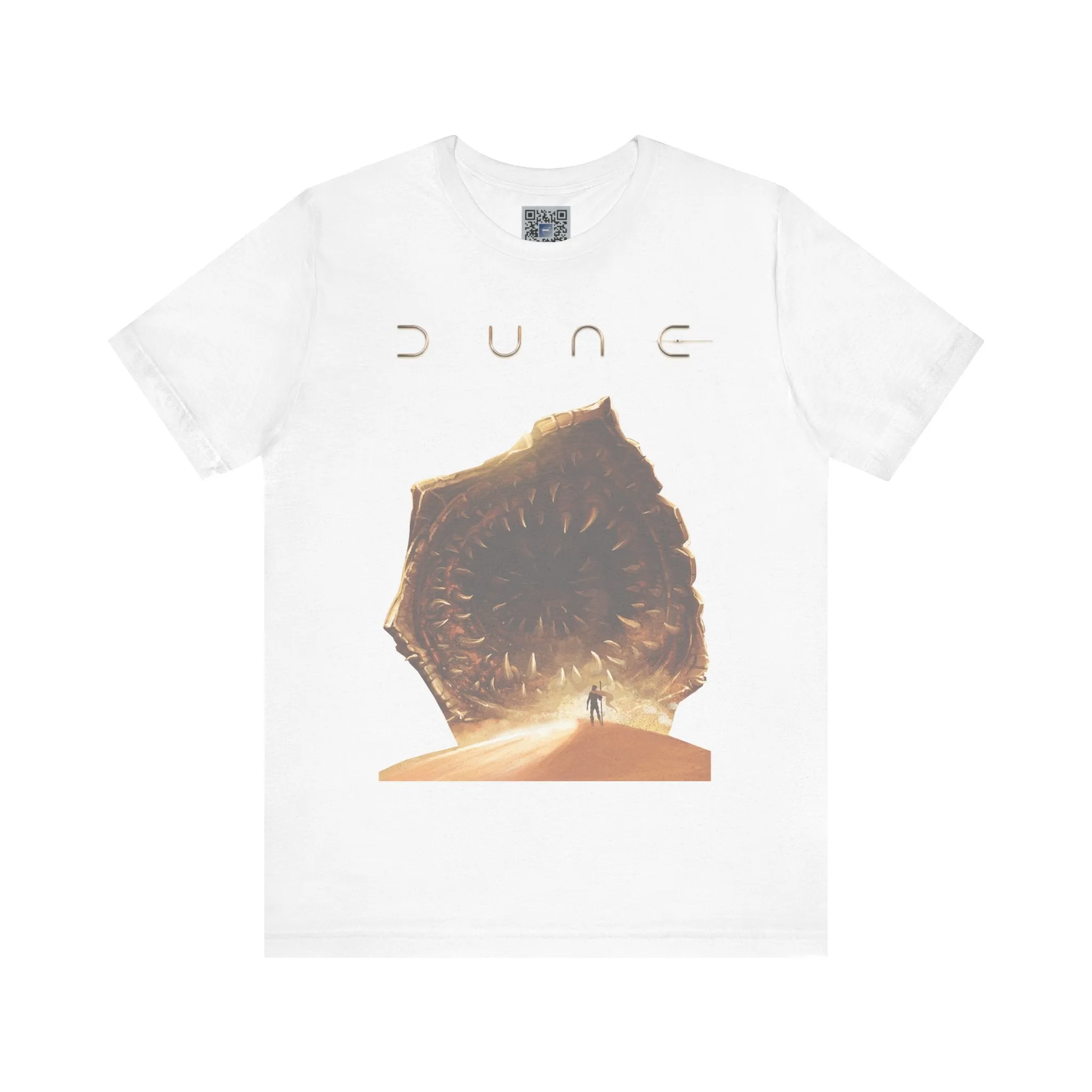 Dune Movie Sandworm Tee, Sci-Fi Film T-Shirt, Graphic Novel Shirt, Science Fiction Clothing, Retro Movie Fan Gift