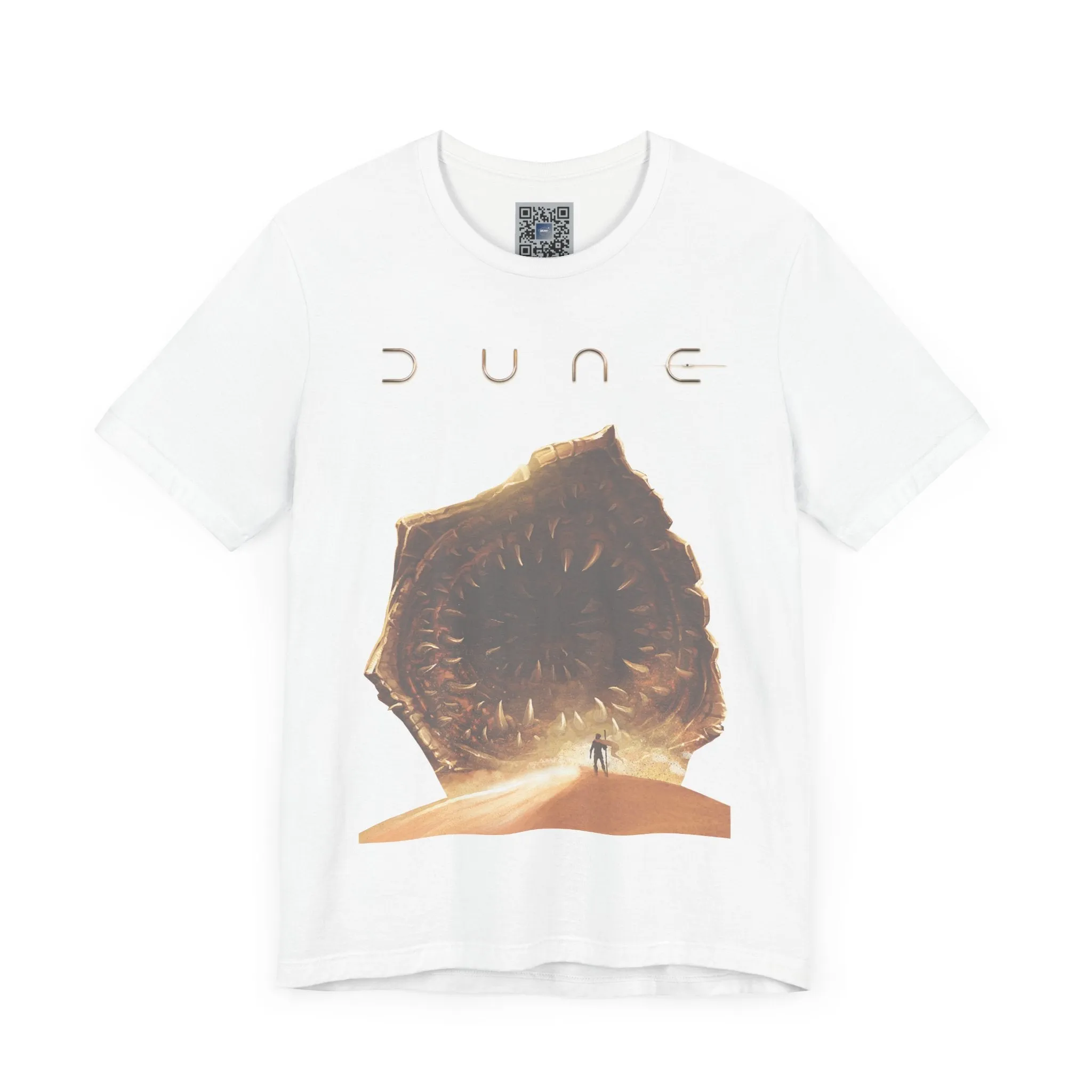 Dune Movie Sandworm Tee, Sci-Fi Film T-Shirt, Graphic Novel Shirt, Science Fiction Clothing, Retro Movie Fan Gift