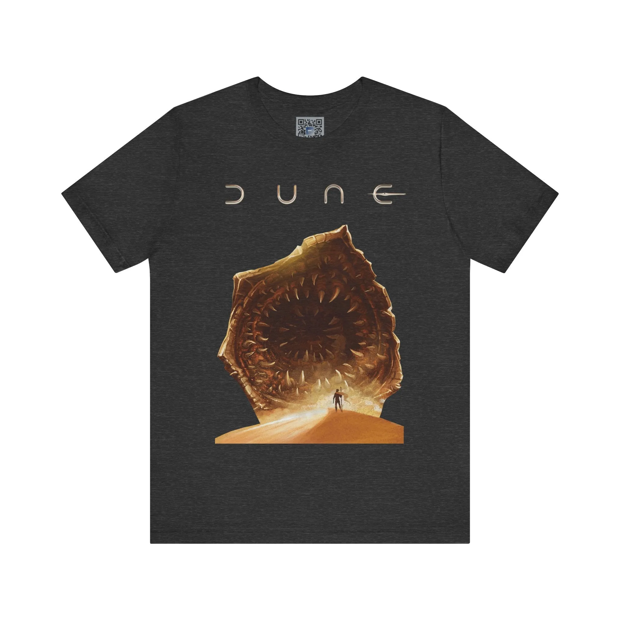 Dune Movie Sandworm Tee, Sci-Fi Film T-Shirt, Graphic Novel Shirt, Science Fiction Clothing, Retro Movie Fan Gift