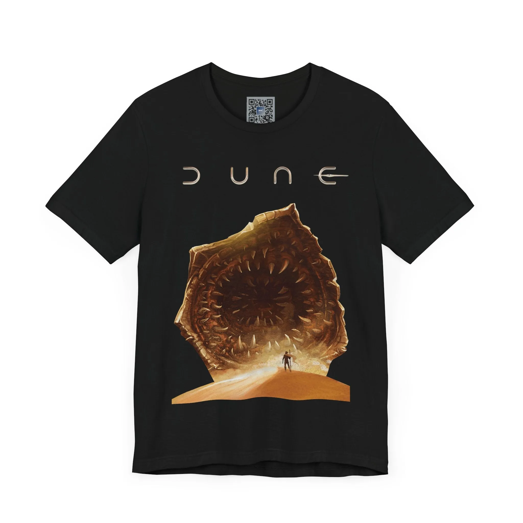 Dune Movie Sandworm Tee, Sci-Fi Film T-Shirt, Graphic Novel Shirt, Science Fiction Clothing, Retro Movie Fan Gift