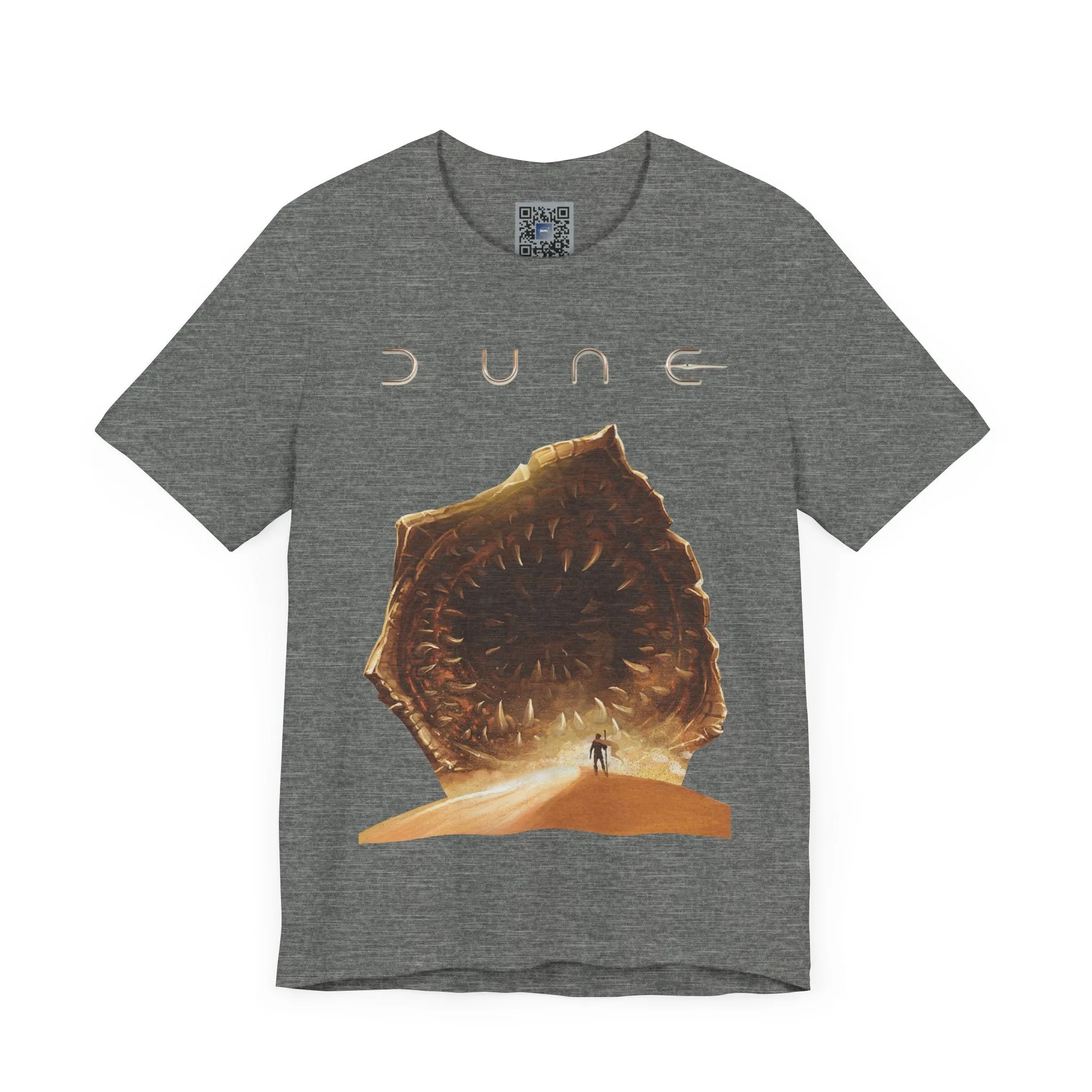 Dune Movie Sandworm Tee, Sci-Fi Film T-Shirt, Graphic Novel Shirt, Science Fiction Clothing, Retro Movie Fan Gift