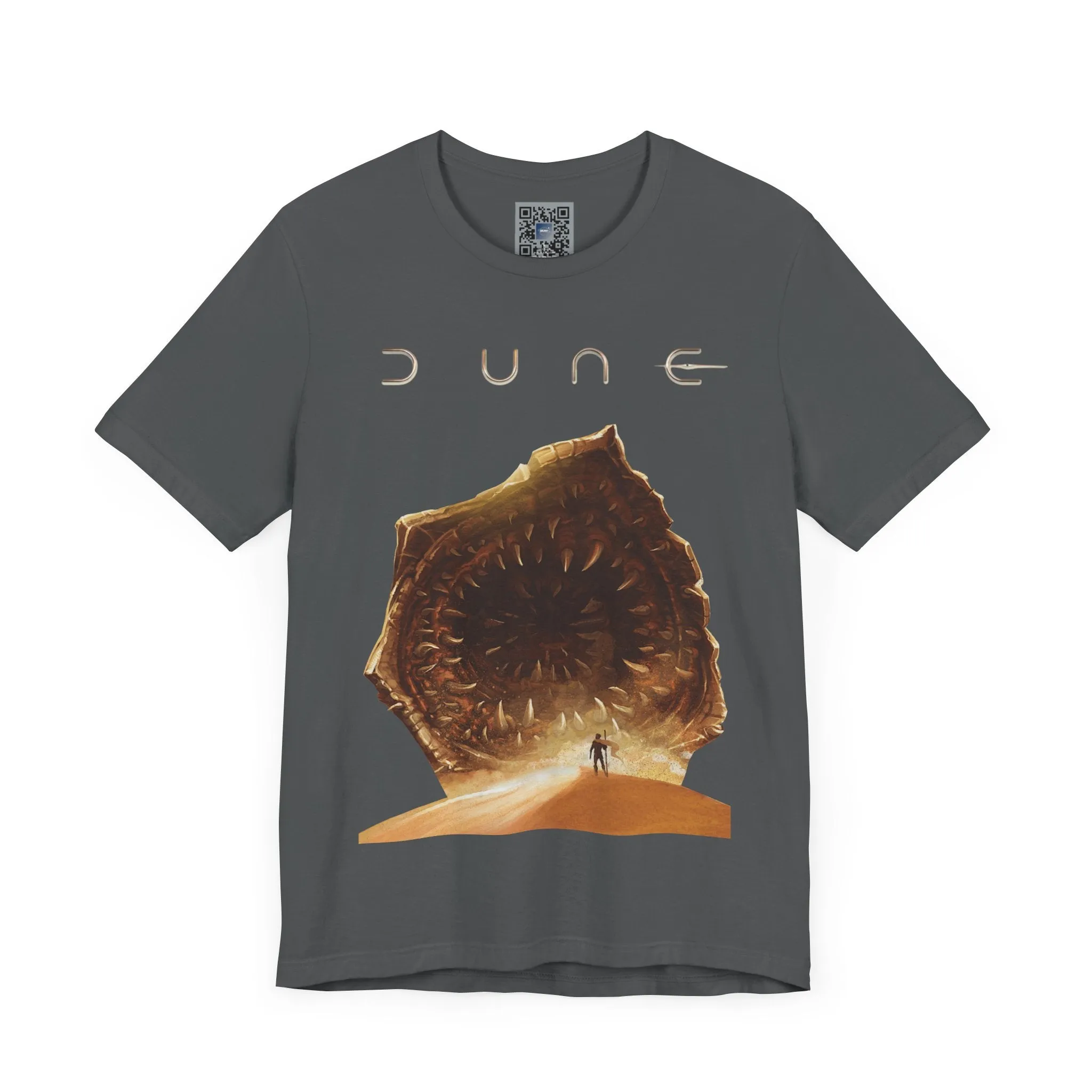 Dune Movie Sandworm Tee, Sci-Fi Film T-Shirt, Graphic Novel Shirt, Science Fiction Clothing, Retro Movie Fan Gift