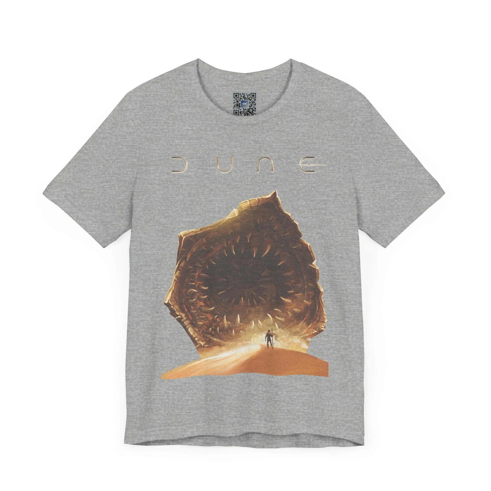 Dune Movie Sandworm Tee, Sci-Fi Film T-Shirt, Graphic Novel Shirt, Science Fiction Clothing, Retro Movie Fan Gift