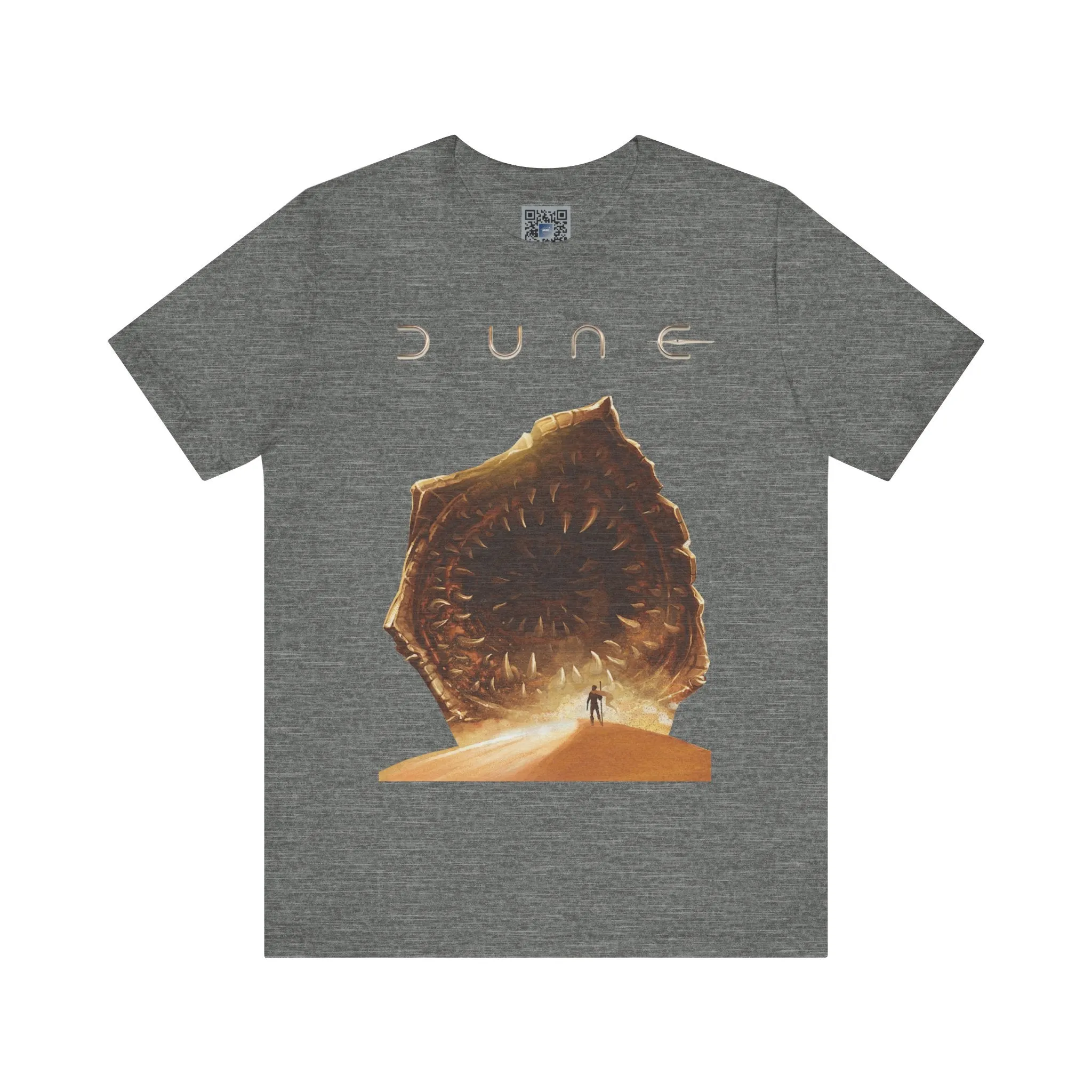 Dune Movie Sandworm Tee, Sci-Fi Film T-Shirt, Graphic Novel Shirt, Science Fiction Clothing, Retro Movie Fan Gift