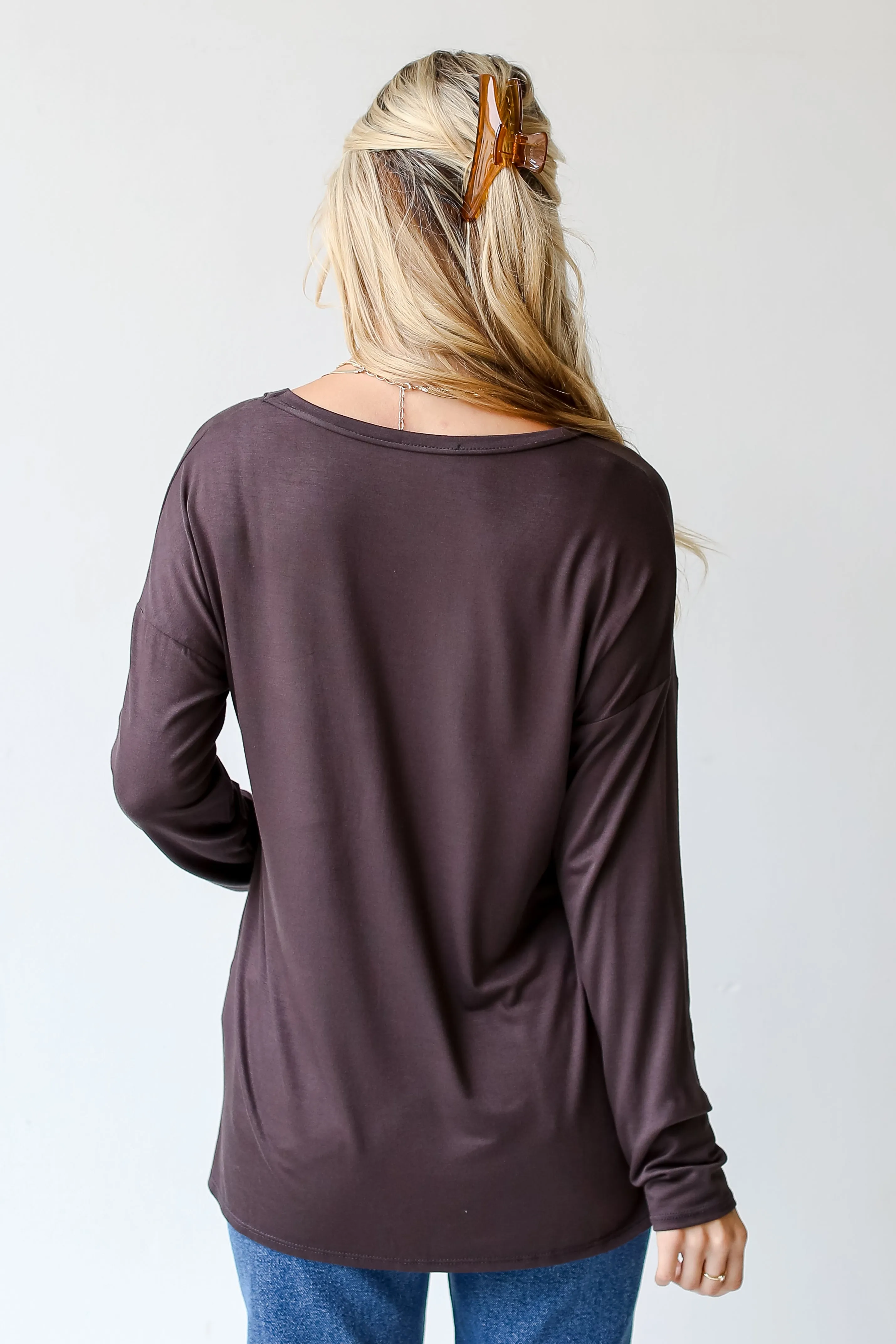 FINAL SALE - Comfortable Cutie Everyday Pocket Tee