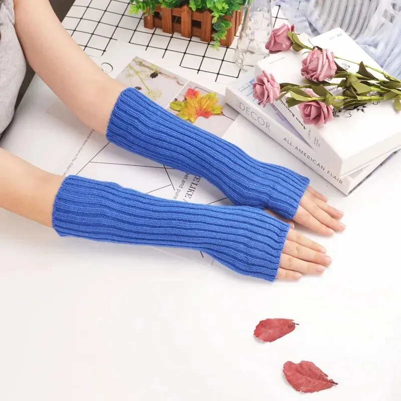 Fingerless Arm Warmer Gloves