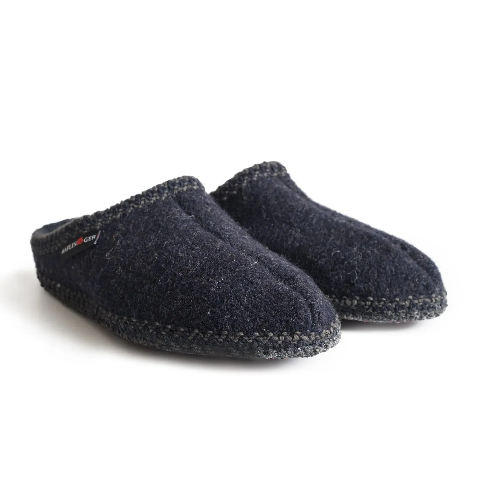 Haflinger AS Classic Slipper (Unisex) - Navy