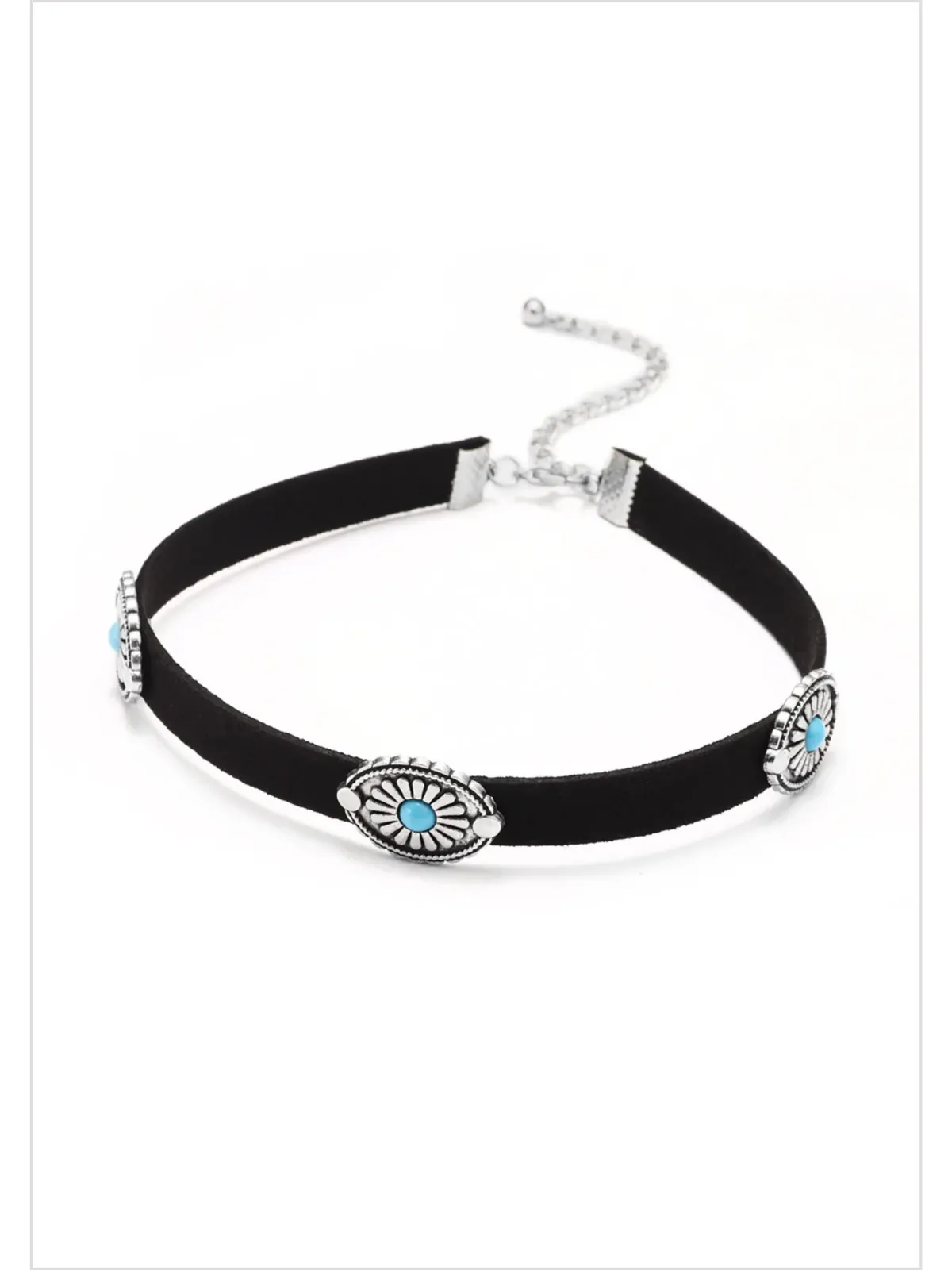 Hippie-Chic Western Choker Necklace