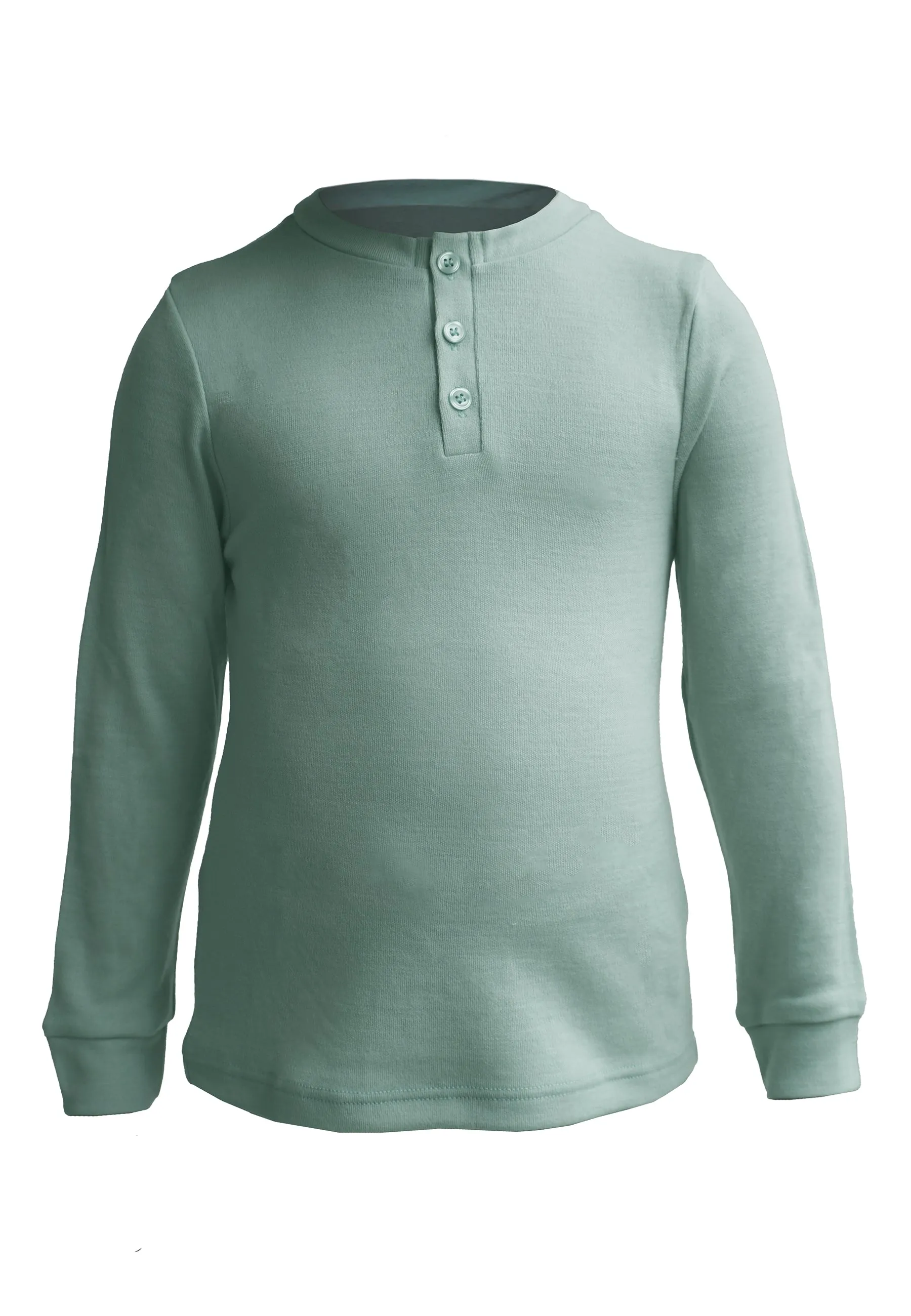 Kids' Merino Shirt Moss