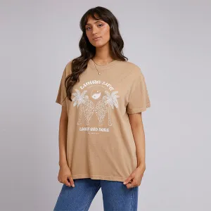 Living Life Standard Tee - Oatmeal