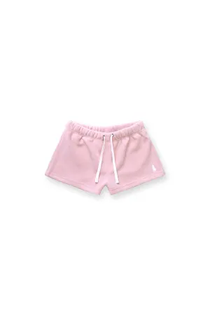 Luxe Plush Fleece 2" Short Shorts - Pastel Pink