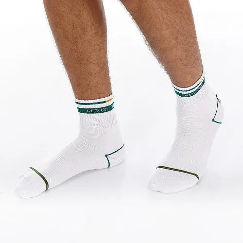 Men's Comfortable Mid Calf Socks - Green