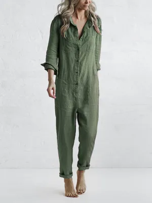 Mila | Comfortable jumpsuit with full sleeves 