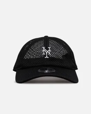 New Era New York Mets 'Black Mesh' Casual Classic Strapback Black