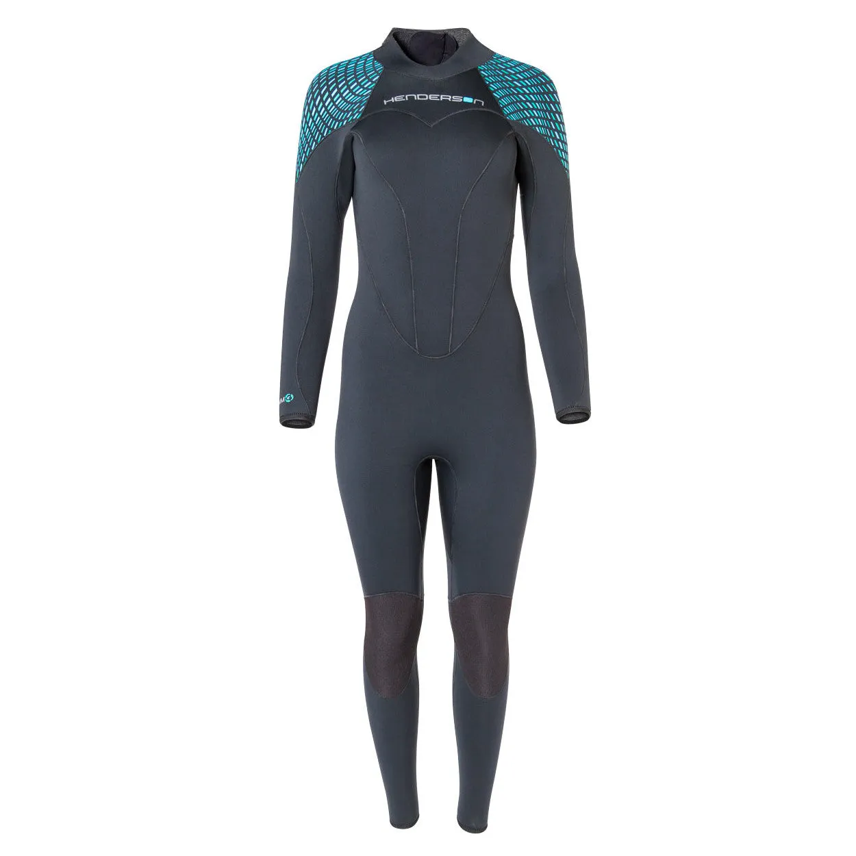 Open Box Henderson Womens 3mm Greenprene Back Zip Full Wetsuit-10S