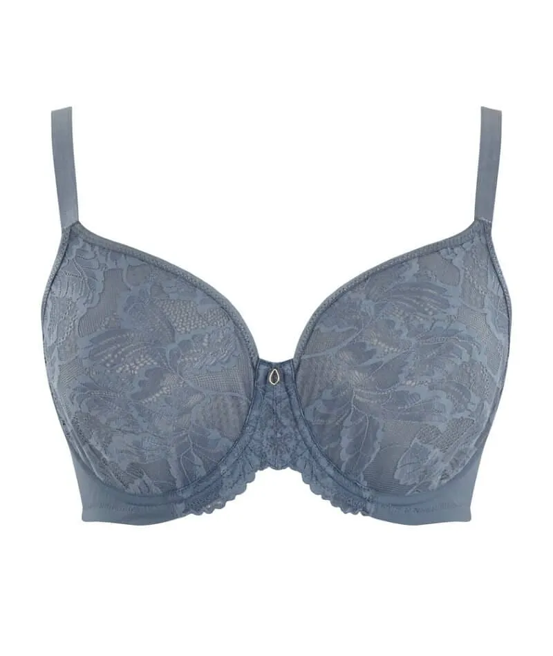 Panache Radiance Moulded Full Cup Underwire Bra - Steel Blue