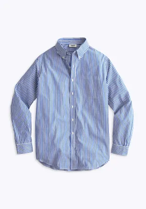 Penn Shirt in Blue & White Stripe