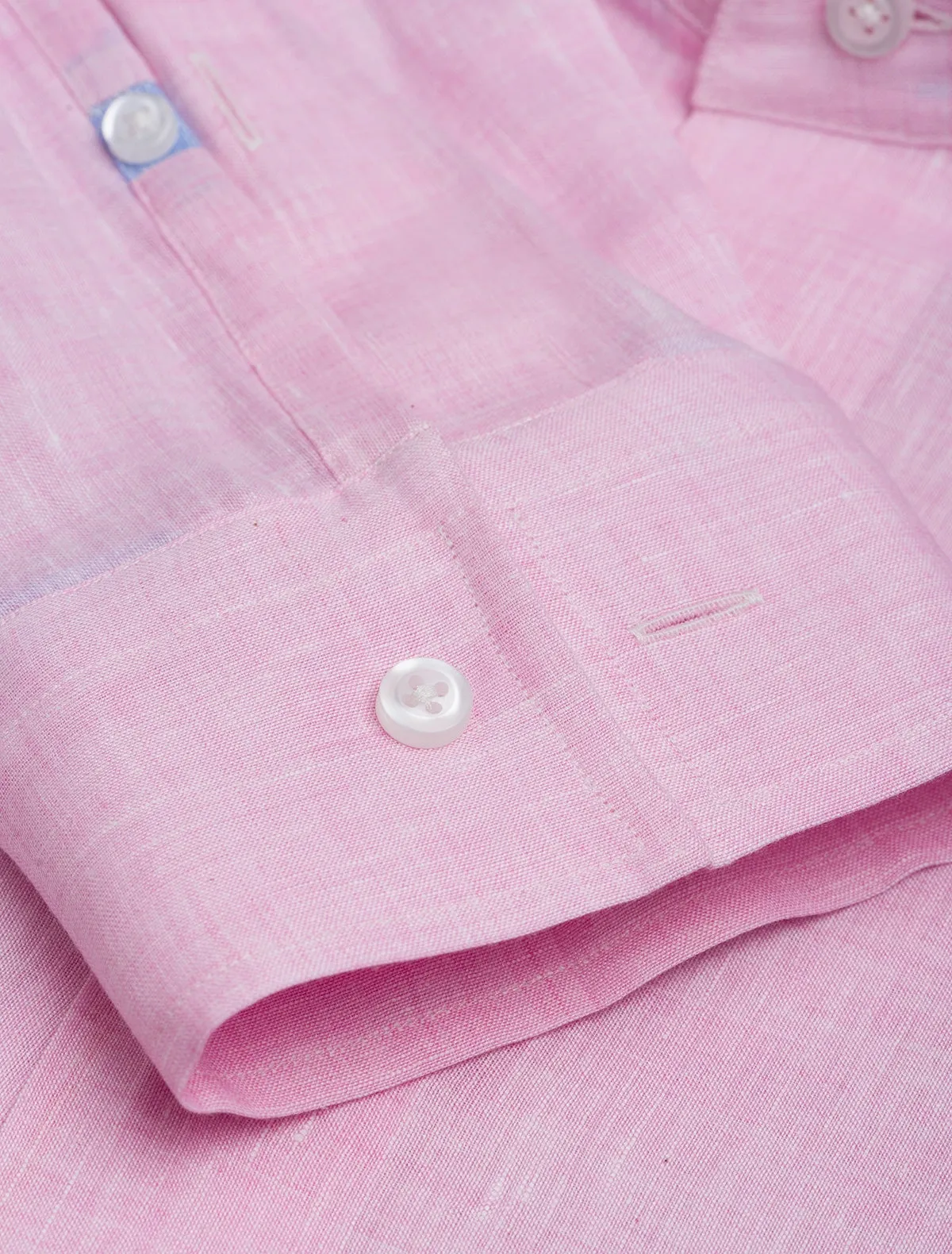 PINK LINEN SHIRT