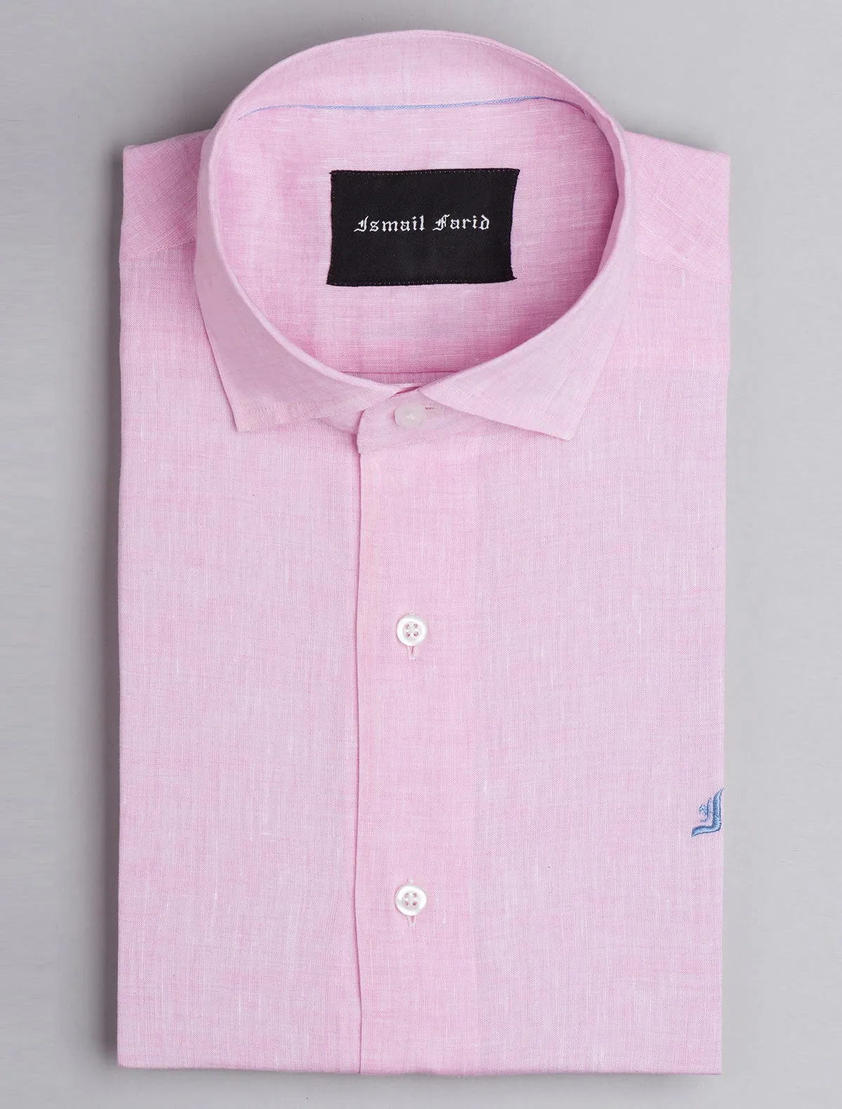 PINK LINEN SHIRT