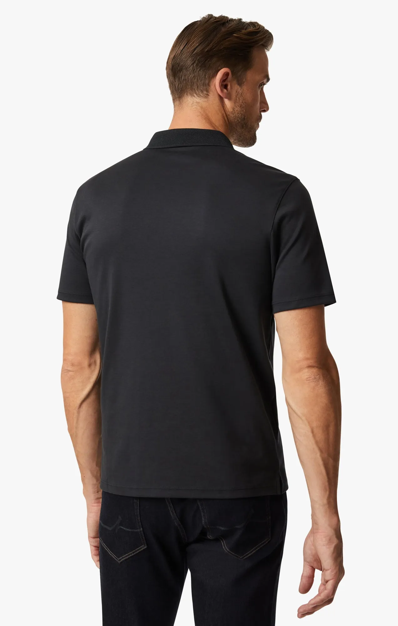 Polo T-Shirt In Black