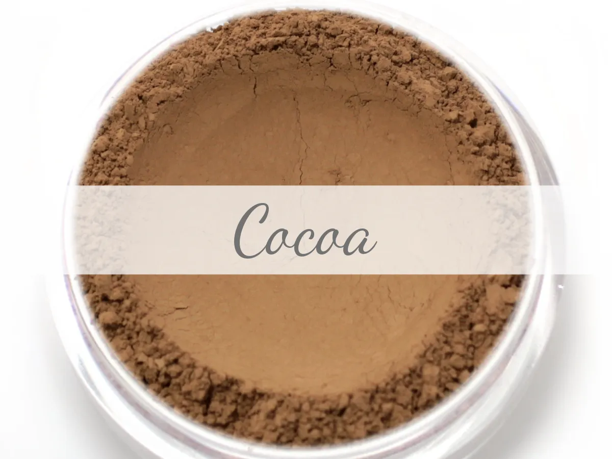 "Cocoa" - Delicate Mineral Powder Foundation