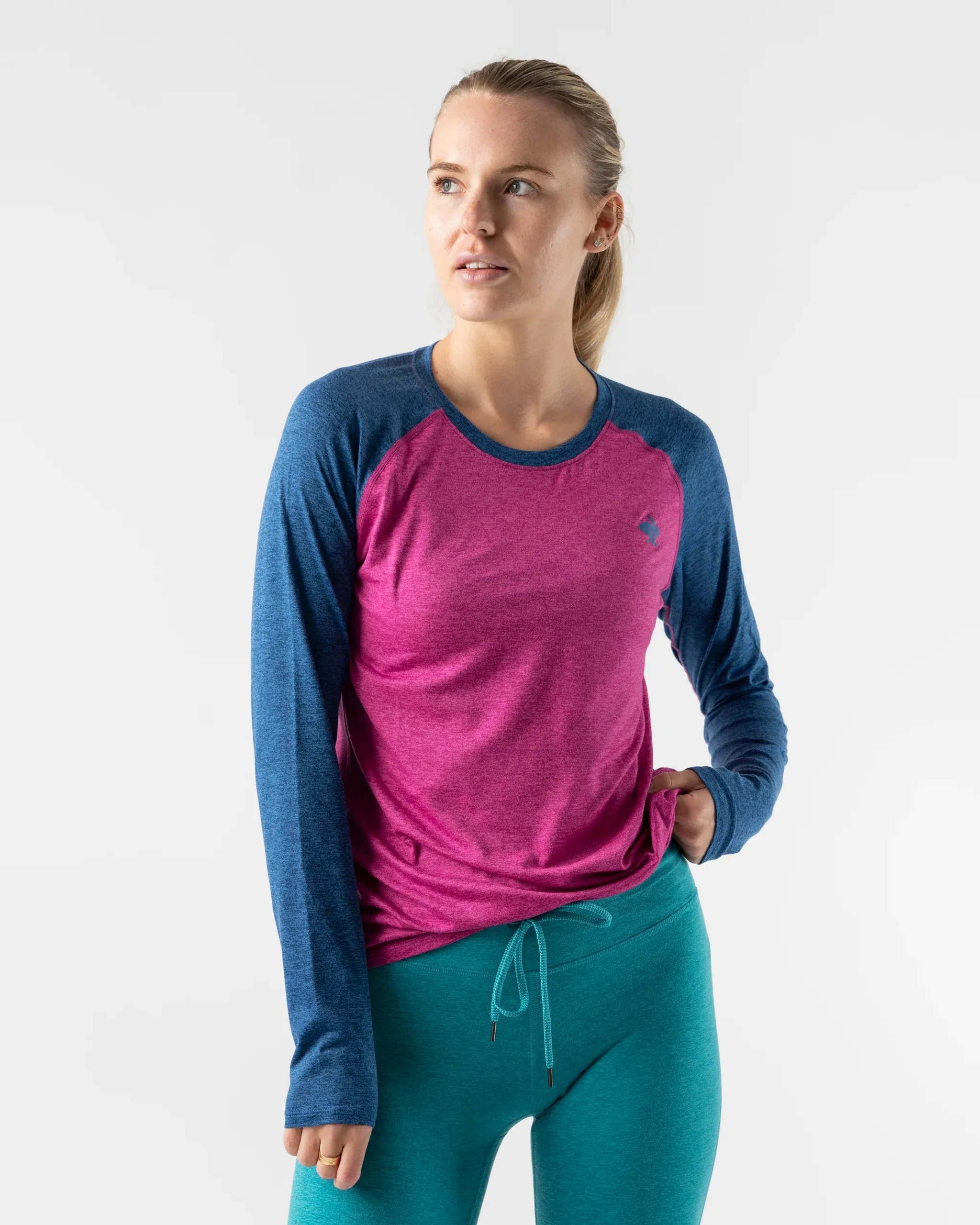 rabbit | EZ Tee Long Sleeve | Women's | Festival Fuschia