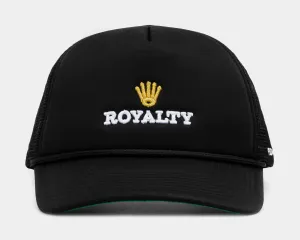 Royalty Crown Trucker Mens Hat (Black)