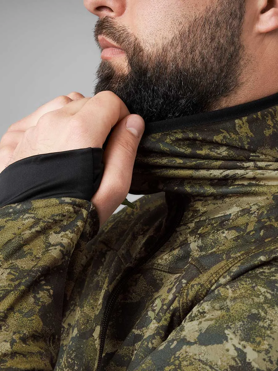 SEELAND Power Camo Fleece - Mens - InVis green