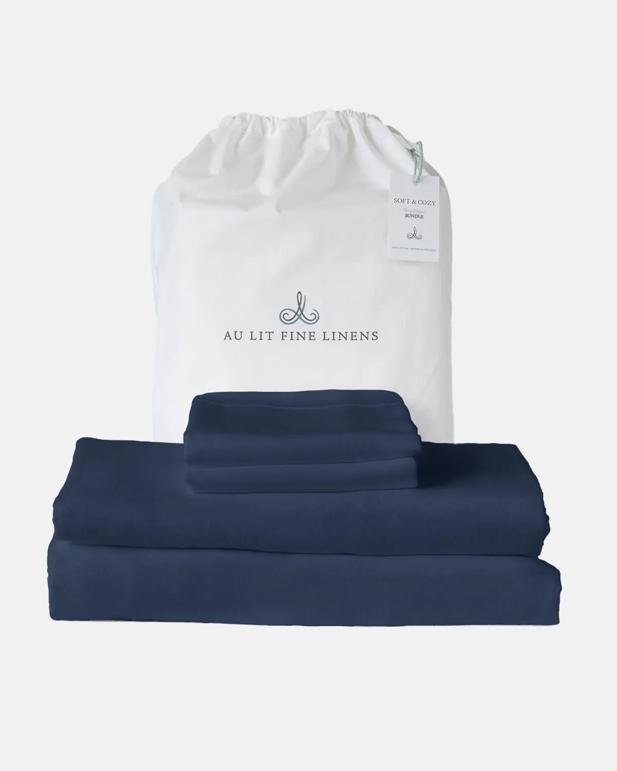 Soft & Cozy Flannel Bundle Navy