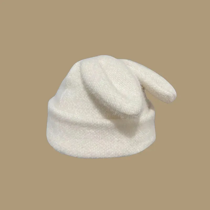 Soft Bunny Ears Beanie