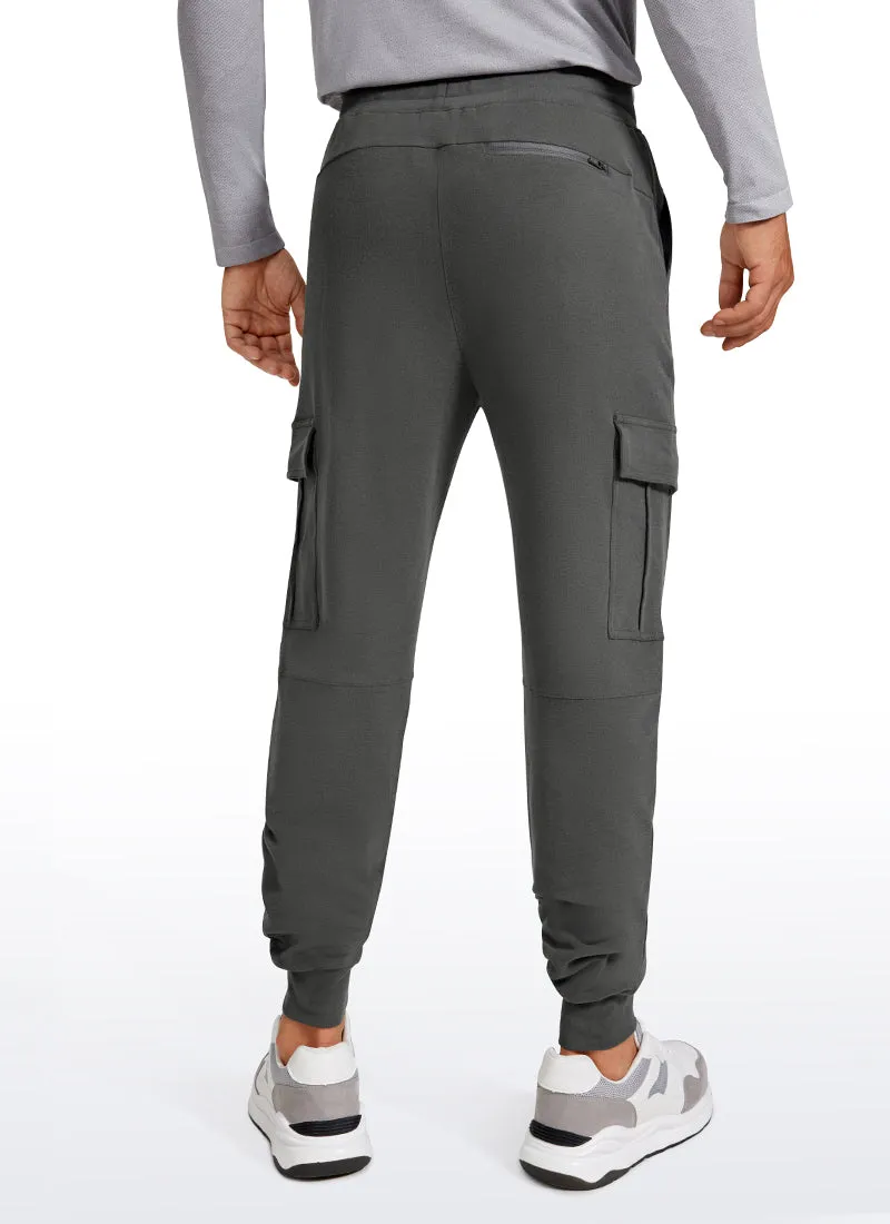 Stretch Classic-Fit Sweatpants with Multi Pockets 29"