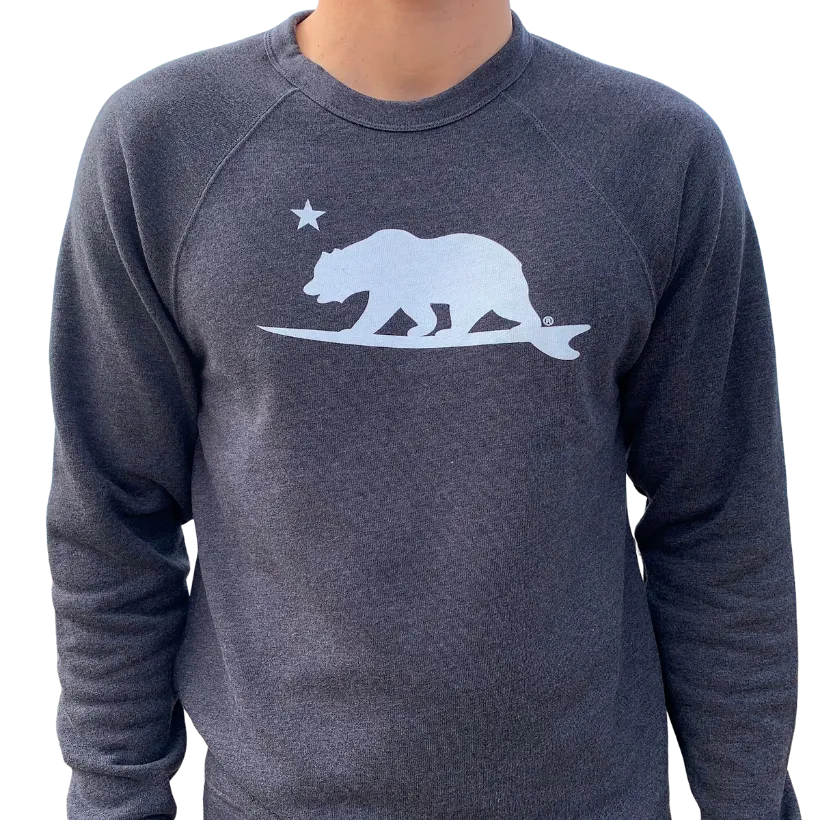 Surfbear® Unisex fleece raglan sweatshirt