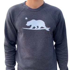 Surfbear® Unisex fleece raglan sweatshirt