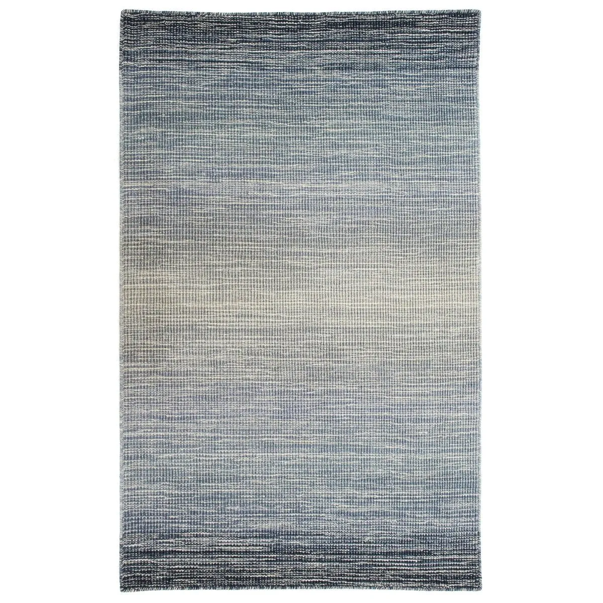 Trans-Ocean ARUBA  Indoor Hand Woven Wool Comfortable Areaa Rug  - Denim