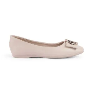 Tresmode Trego White Women's Dress Ballerinas