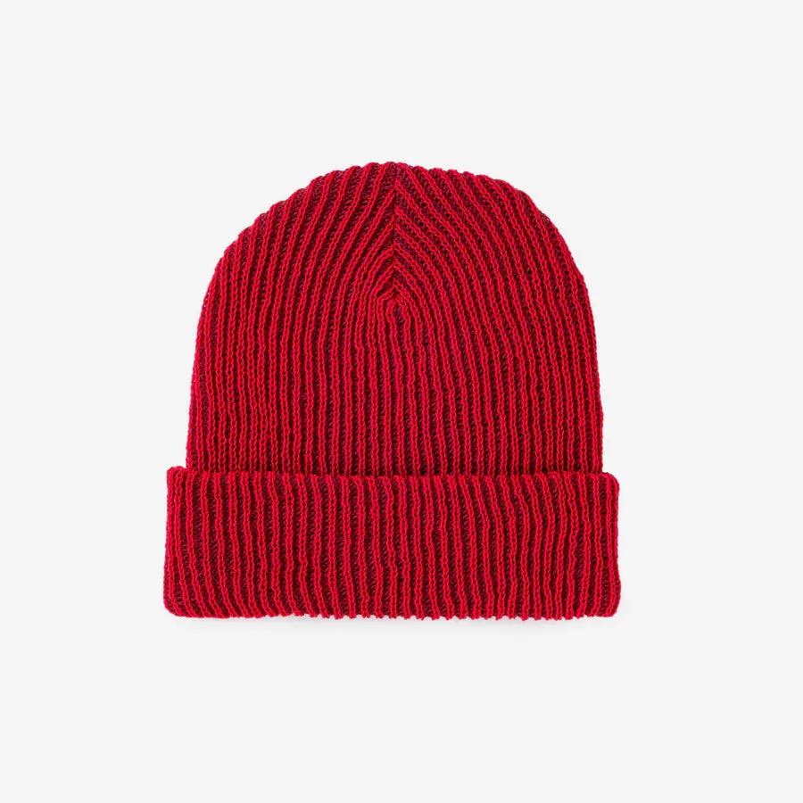 VERLOOP SIMPLE RIB KNIT BEANIE