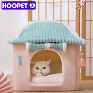 Winter Pet House Dogs Soft Nest