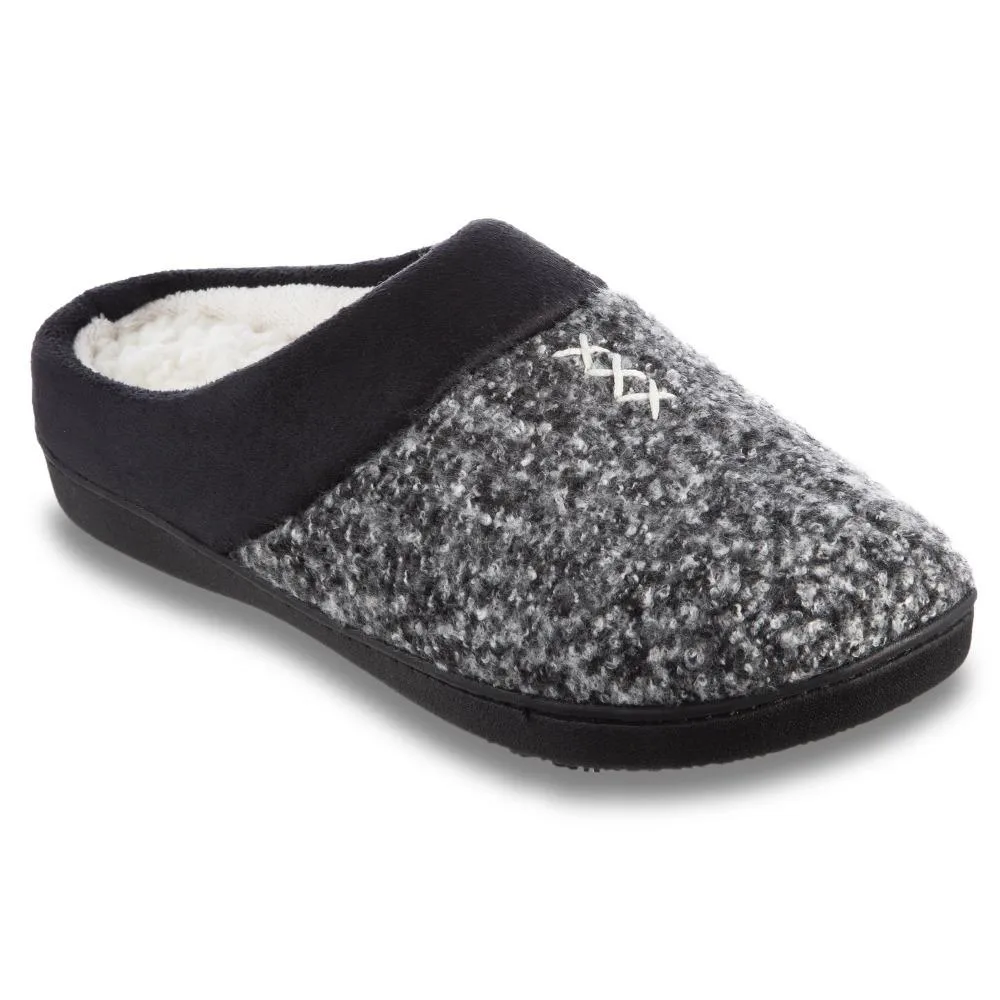 Women’s Heathered Knit Jessie Hoodback Slippers