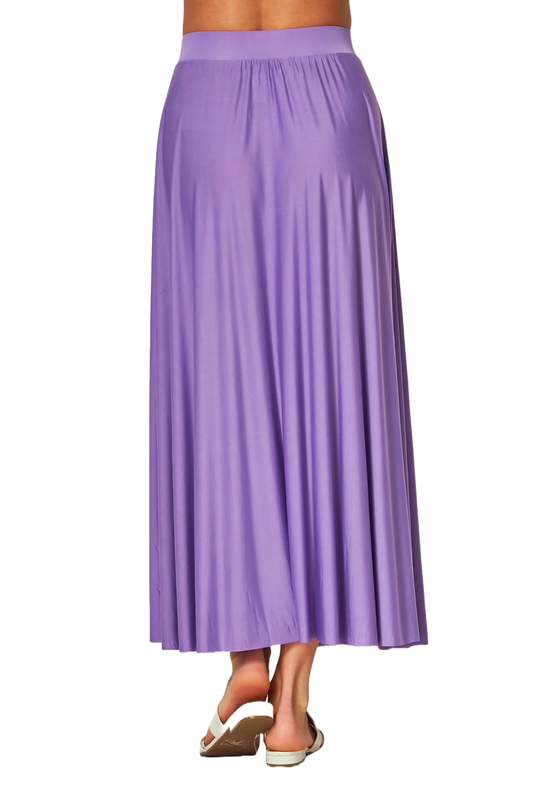 Women's ITY Stretchy Soft Maxi Skirt