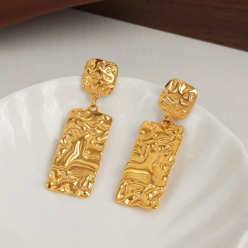 Wrinkle Chic Earrings