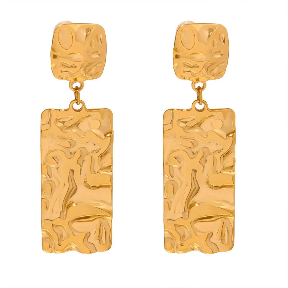 Wrinkle Chic Earrings